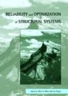 Image for Reliability and Optimization of Structural Systems