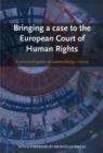 Image for Bringing a Case to the European Court of Human Rights