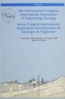 Image for 6th international congress International Association of Engineering Geology, volume 3 : Proceedings / Comptes-rendus, Amsterdam, Netherlands, 6-10 August 1990