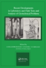 Image for Recent Developments in Laboratory and Field Tests and Analysis of Geotechnical Problems : Proceedings of international symposium, Bangkok, 6-9 December 1983
