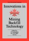 Image for Innovations in Mining Backfill Technology