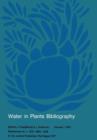 Image for Water-in-Plants Bibliography : References no. 1–979/ABD — ZUB