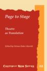 Image for Page to Stage : Theatre as Translation