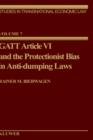Image for GATT Article VI and the Protectionist Bias in Anti-Dumping Laws