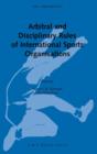 Image for Arbitral and disciplinary rules of international sports organisations