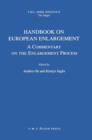 Image for Handbook on European enlargement  : a commentary on the enlargement process