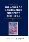 Image for The Court of Arbitration for Sport : 1984-2004