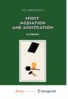 Image for Sport, Mediation and Arbitration