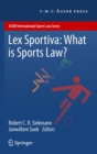 Image for Lex sportiva: what is sports law?