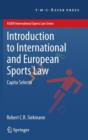 Image for Introduction to International and European Sports Law
