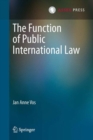 Image for The function of public international law