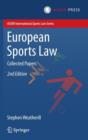 Image for European sports law  : collected papers