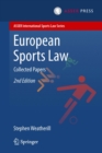 Image for European sports law: collected papers