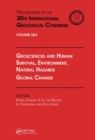 Image for Geosciences and Human Survival, Environment, Natural Hazards, Global Change : Proceedings of the 30th International Geological Congress, Volume 2 &amp; 3