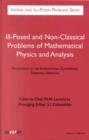 Image for Ill-Posed and Non-Classical Problems of Mathematical Physics and Analysis