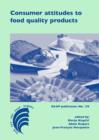 Image for Consumer attitudes to food quality products