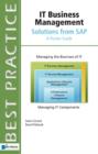Image for IT Business Management: Solutions from SAP - A Pocket Guide