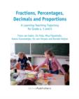 Image for Fractions, Percentages, Decimals and Proportions : A Learning-Teaching Trajectory for Grade 4, 5 and 6