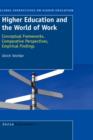 Image for Higher Education and the World of Work : Conceptual Frameworks, Comparative Perspectives, Empirical Findings
