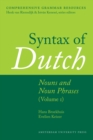 Image for Syntax of Dutch: Nouns and Noun Phrases - Volume 1