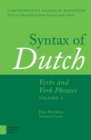 Image for Syntax of Dutch : Verbs and Verb Phrases. Volume 2