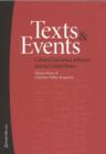 Image for Texts &amp; Events : Cultural Narratives of Britain &amp; the United States