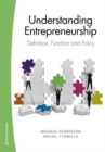 Image for Understanding entrepreneurship  : definition, function &amp; policy