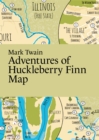 Image for Mark Twain, Adventures of Huckleberry Finn Map