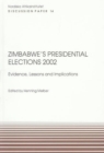 Image for Zimbabwe&#39;s Presidential Elections 2002