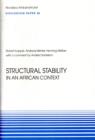 Image for Structural Stability in an African Context