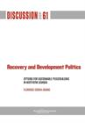 Image for Recovery and Development Politics