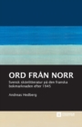 Image for Ord fran norr : Svensk skonlitteratur pa den franska bokmarknaden efter 1945