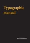 Image for Typographic manual