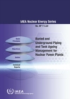 Image for Buried and Underground Piping and Tank Ageing Management for Nuclear Power Plants