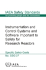 Image for Instrumentation and control systems and software important to safety for research reactors : specific safety guide