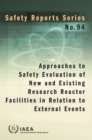 Image for Approaches to Safety Evaluation of New and Existing Research Reactor Facilities in Relation to External Events : Safety Reports Series No. 94