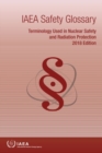 Image for IAEA Safety Glossary : Terminology Used in Nuclear Safety and Radiation Protection, 2018 Edition