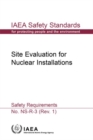 Image for Site Evaluation for Nuclear Installations : Safety Requirements