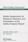 Image for Safety assessment for research reactors and preparation of the safety analysis report : specific safety guide
