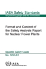 Image for Format and Content of the Safety Analysis Report for Nuclear Power Plants: Specific Safety Guide