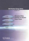 Image for Managing siting activities for nuclear power plants