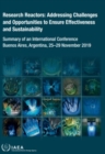 Image for Research Reactors: Addressing Challenges and Opportunities to Ensure Effectiveness and Sustainability : Summary of an International Conference Held in Buenos Aires, Argentina, 25-29 November 2019