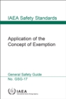 Image for Application of the Concept of Exemption