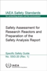 Image for Safety Assessment for Research Reactors and Preparation of the Safety Analysis Report