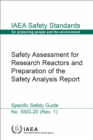 Image for Safety Assessment for Research Reactors and Preparation of the Safety Analysis Report
