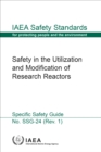 Image for Safety in the Utilization and Modification of Research Reactors