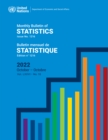 Image for Monthly Bulletin of Statistics, October 2022 / Bulletin mensuel de statistiques, octobre 2022