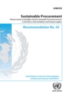 Image for Recommendation N+43 - Sustainable Procurement: Minimal Common Sustainability Criteria for Sustainable Procurement Processes to Select Micro, Small and Medium Sized Enterprise Suppliers