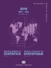 Image for Monthly Bulletin of Statistics, May 2019/Bulletin Mensuel De Statistique, Mai 2019