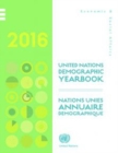 Image for United Nations Demographic Yearbook 2016